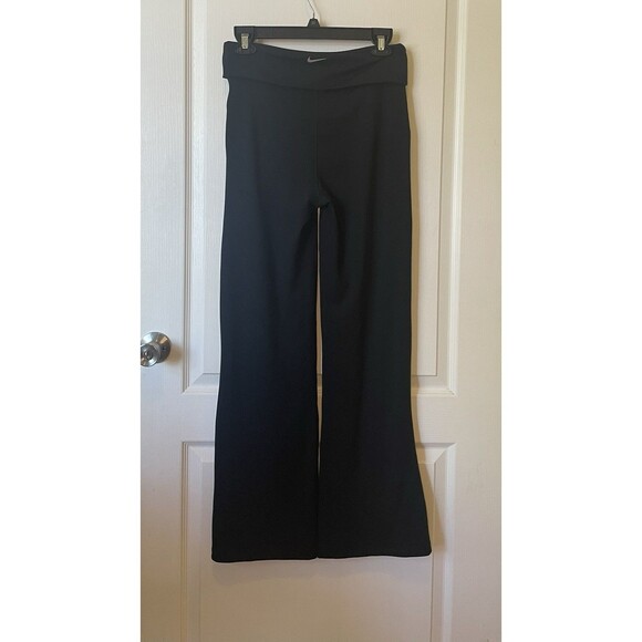 NWT Nike One Women’s Dri-Fit High Waisted Fold Over Pants Size Small - Picture 4 of 12